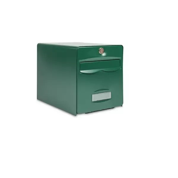 BOITE AUX LETTRES 1 PORTE VERTE Normalisée
