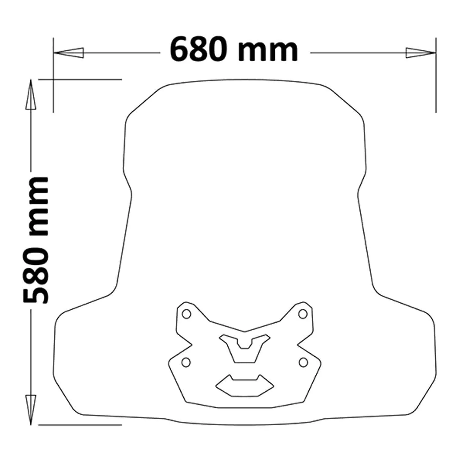 Pare-brise Isotta Super Soco CPX – Image 2