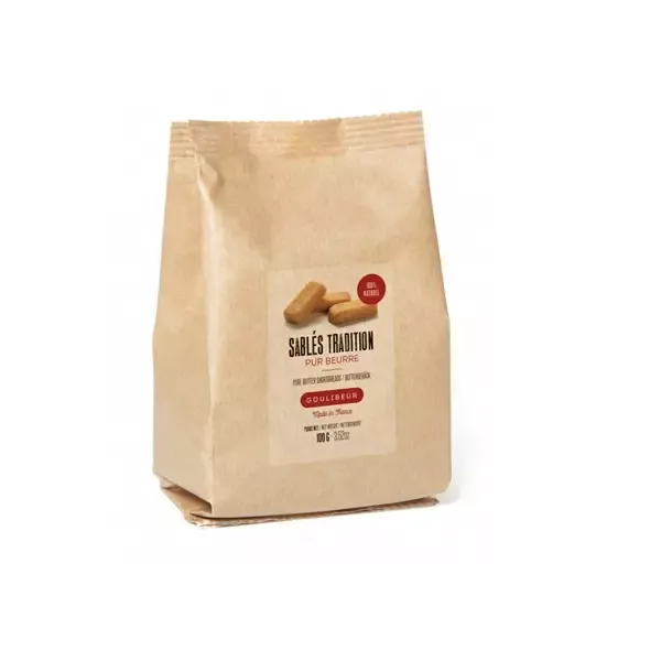 SABLE PUR BEURRE TRADITION Sachet kraft 100 gr