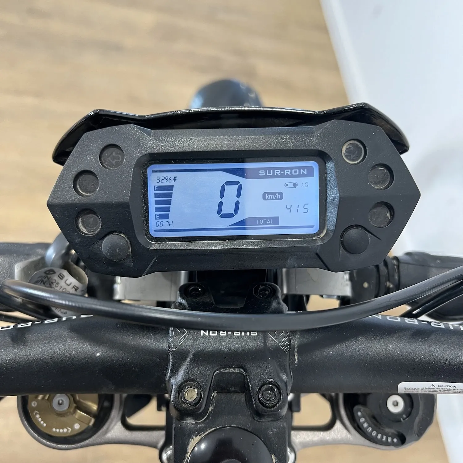 Sur-Ron Light Bee Homologuée X Noire – occasion 415 km – avec kit off-road – Image 9