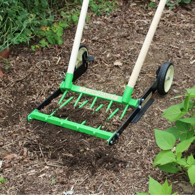 Campagnole – outil jardinier à contre-dents fixes – Grelinette Made in France – La Fabriculture – Image 2
