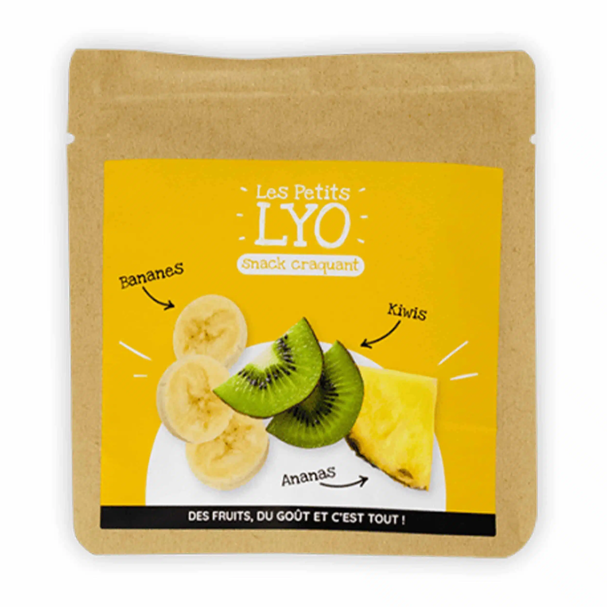 Déssert lyophilisé de camping et randonnée dessert fruit – Crock exotique – Falières Nutrition