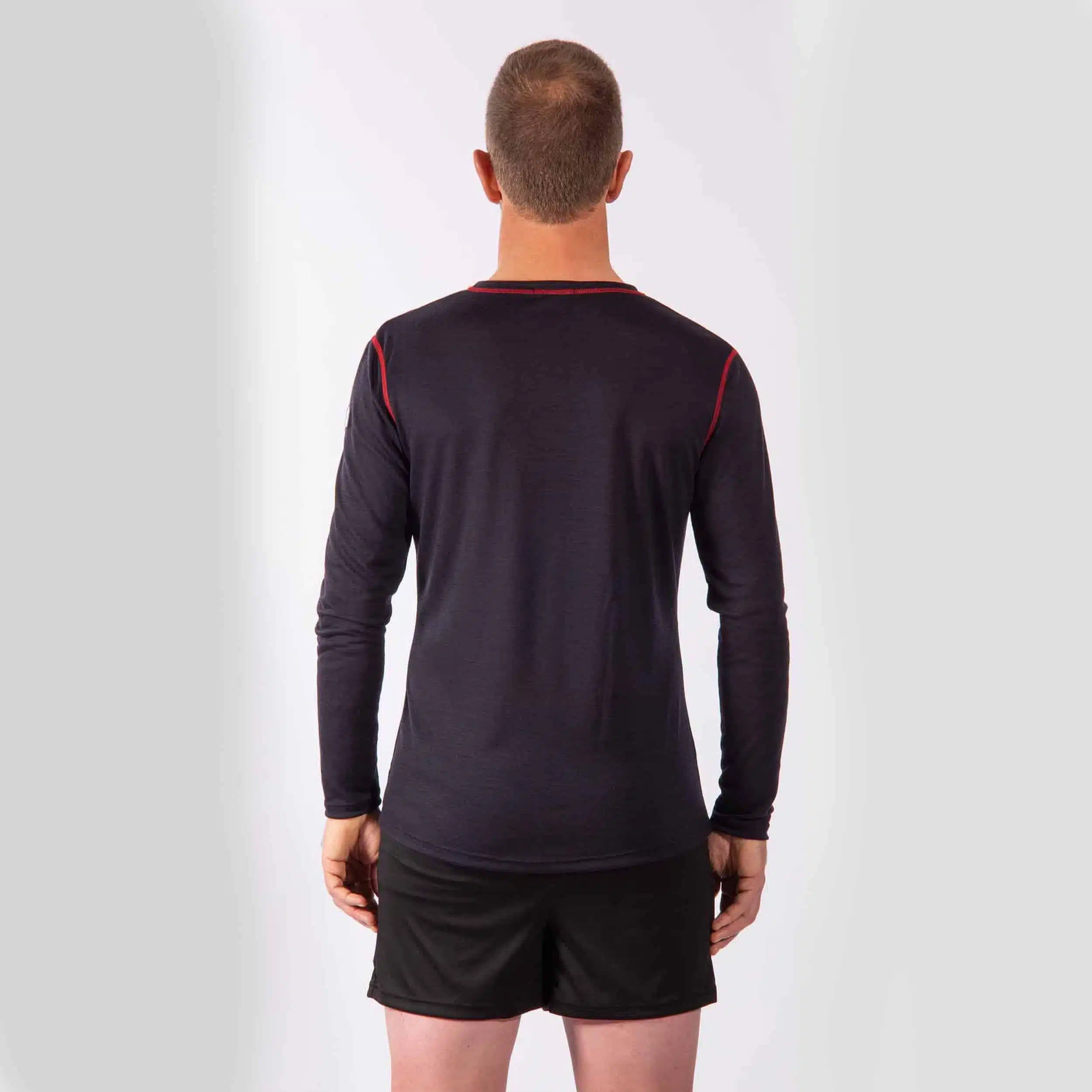 Sous vêtement thermique en laine mérinos – Temps chaud – Bleu nuit – Homme – OGARUN – Image 2