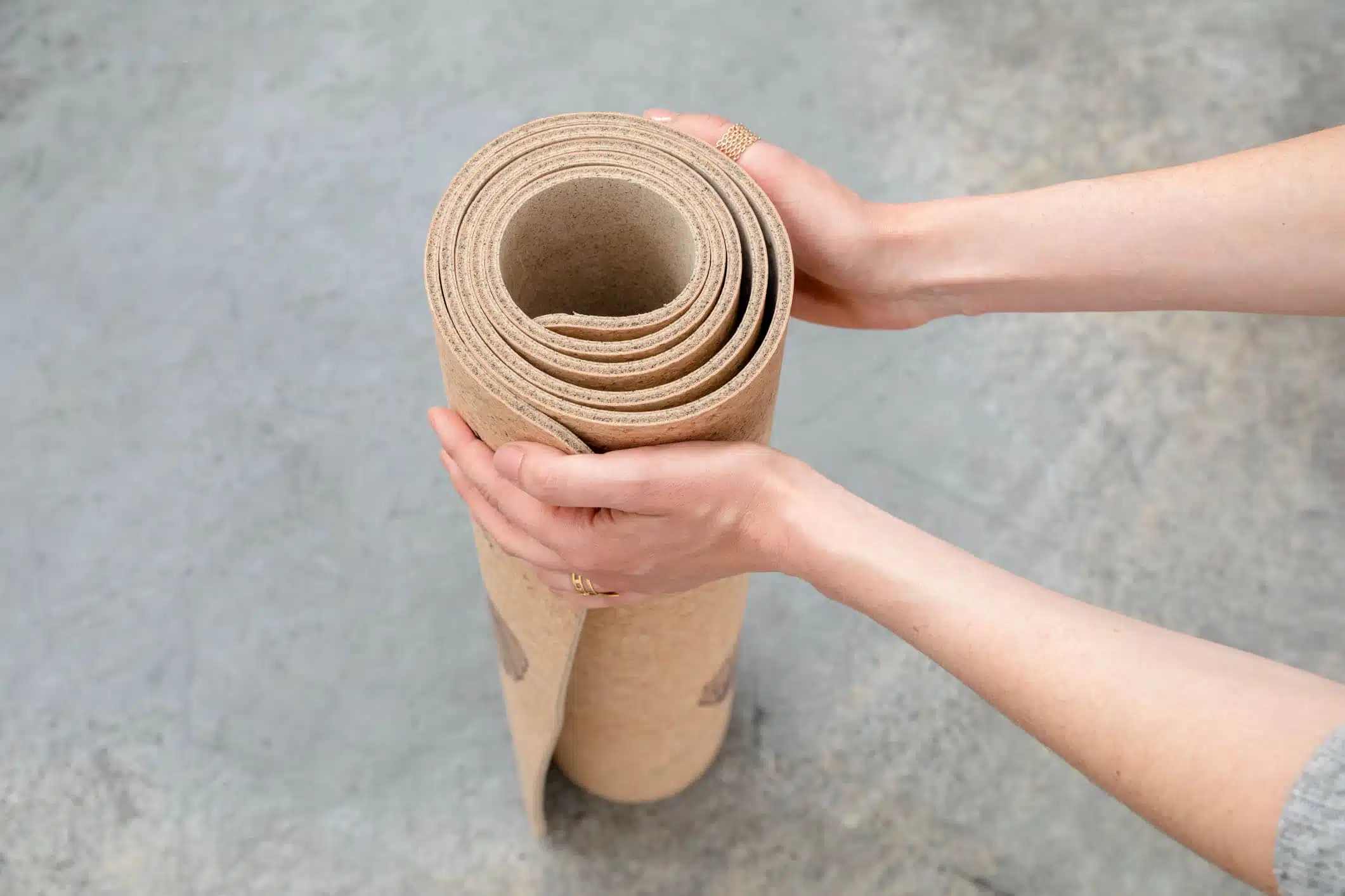 Tapis de yoga en matières recyclées – Fabriqué en Europe – Ecoresponsable – Image 3