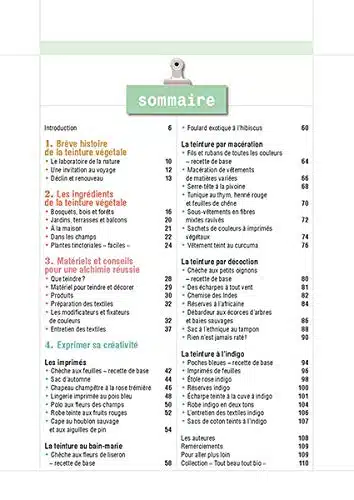 Teindre au naturel : La teinture végétale : techniques et modèles à faire soi-même – Livre – Image 7
