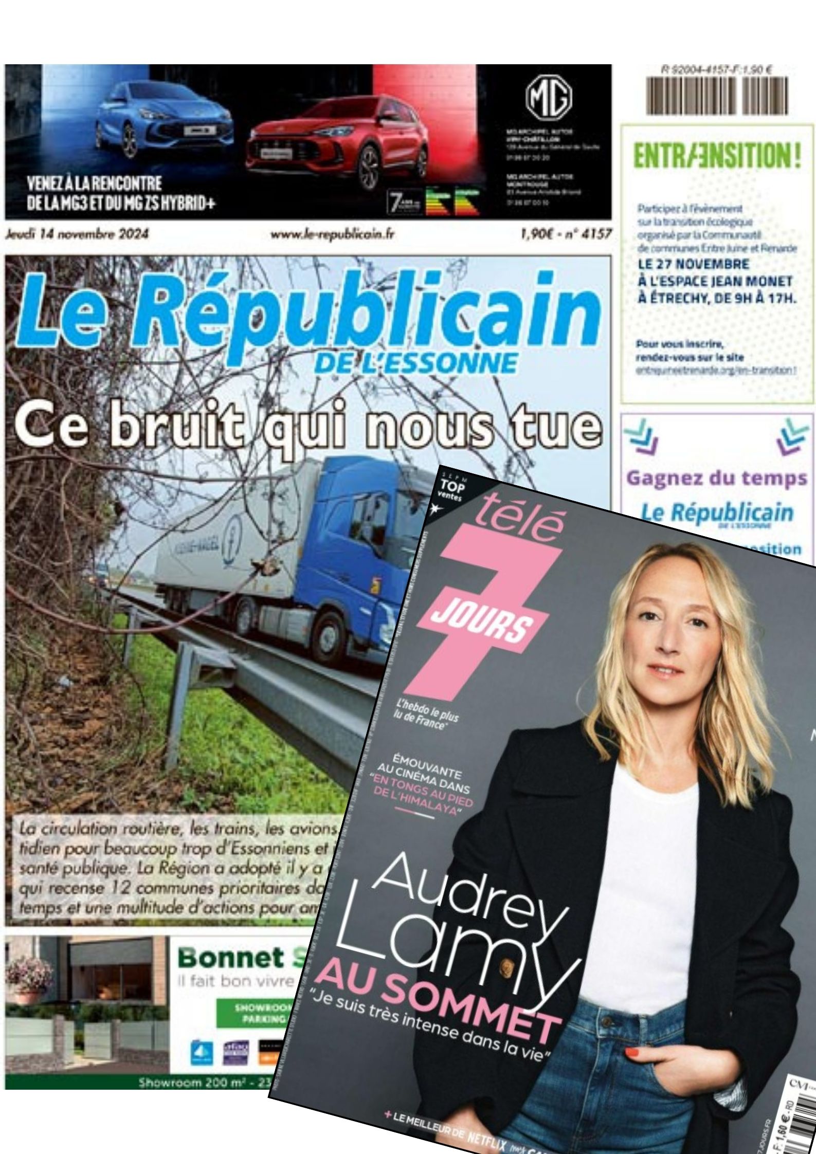 Abonnement au Journal Papier + Télé 7 Jours