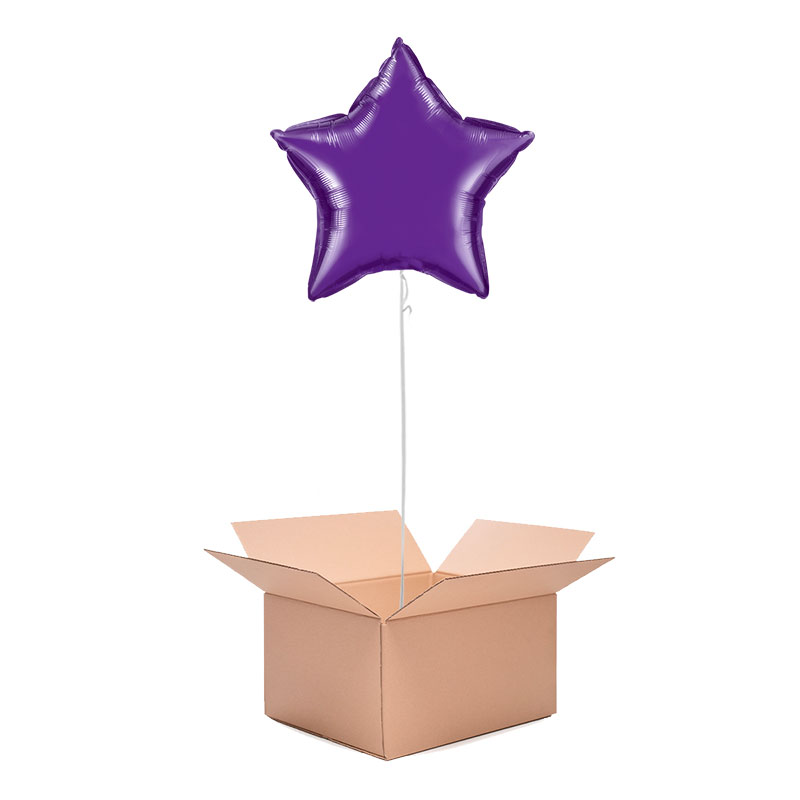 Ballon Etoile Violet