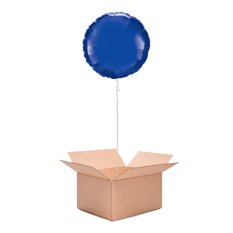 Ballon Rond Bleu Foncé
