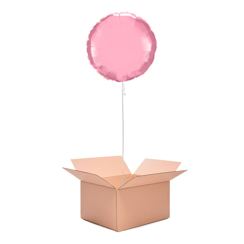 Ballon Rond Rose perlé