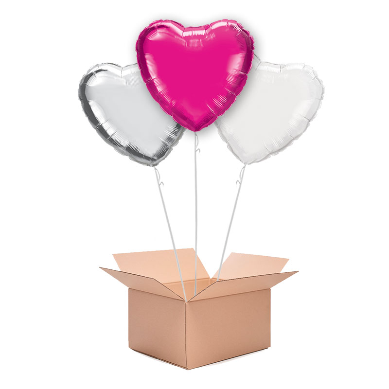 Bouquet Love Coeurs assortis