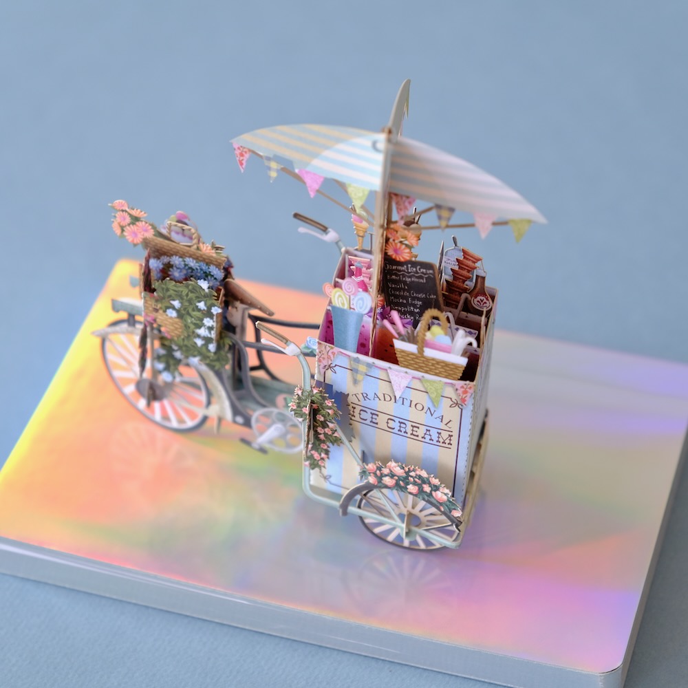 Carte Pop Up Vendeur de glaces – Image 3