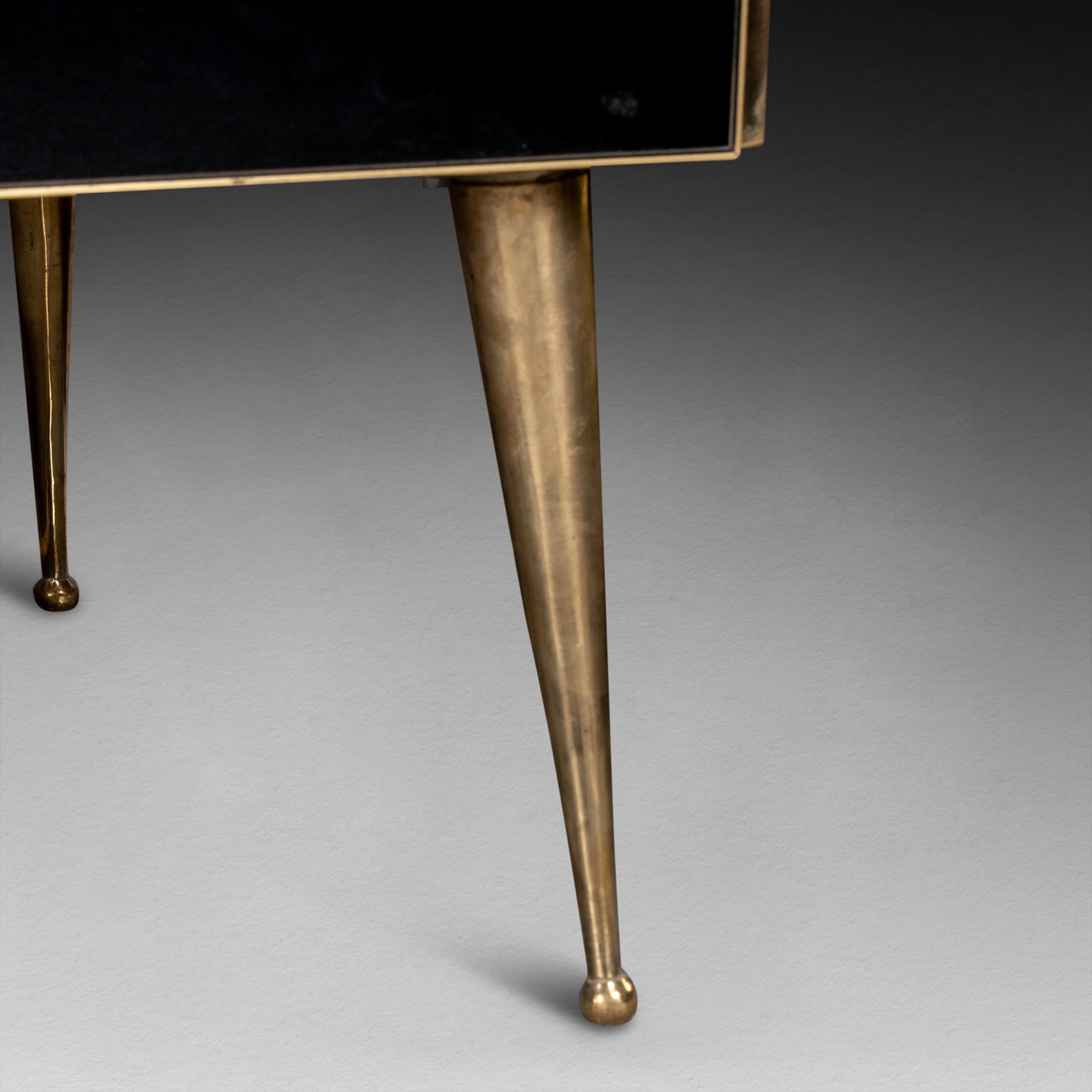 Enfilade en verre Murano noire, XXe siècle – Image 6