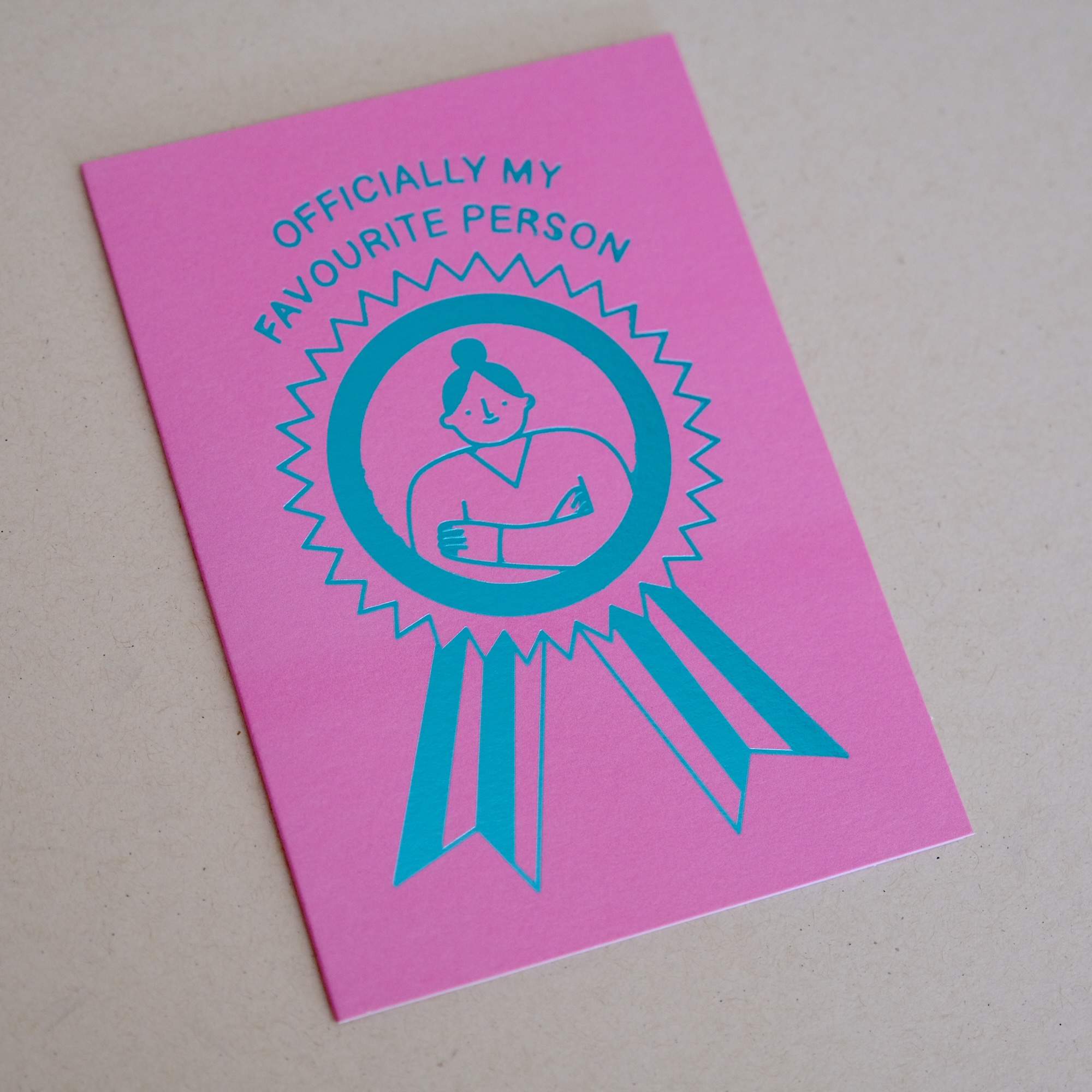 Carte Médaille de la Personne Favorite – Image 4