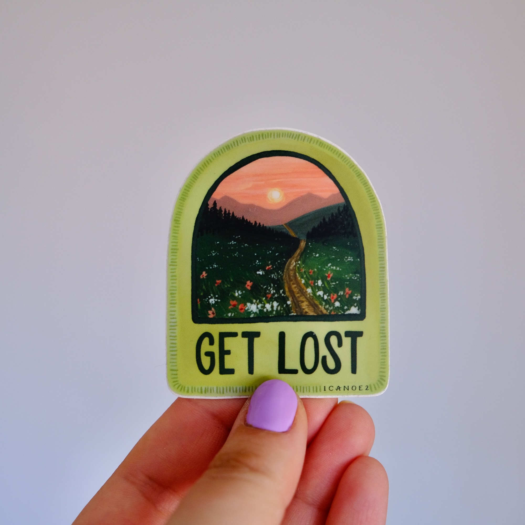 Sticker Get Lost – Image 2