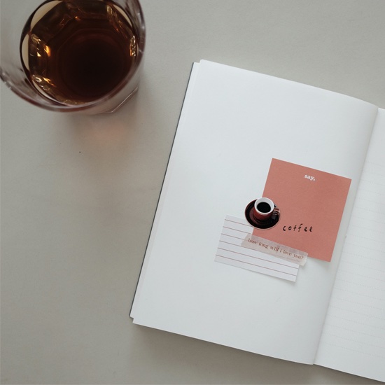 Duo de sticky notes carreaux + bleu – Image 4